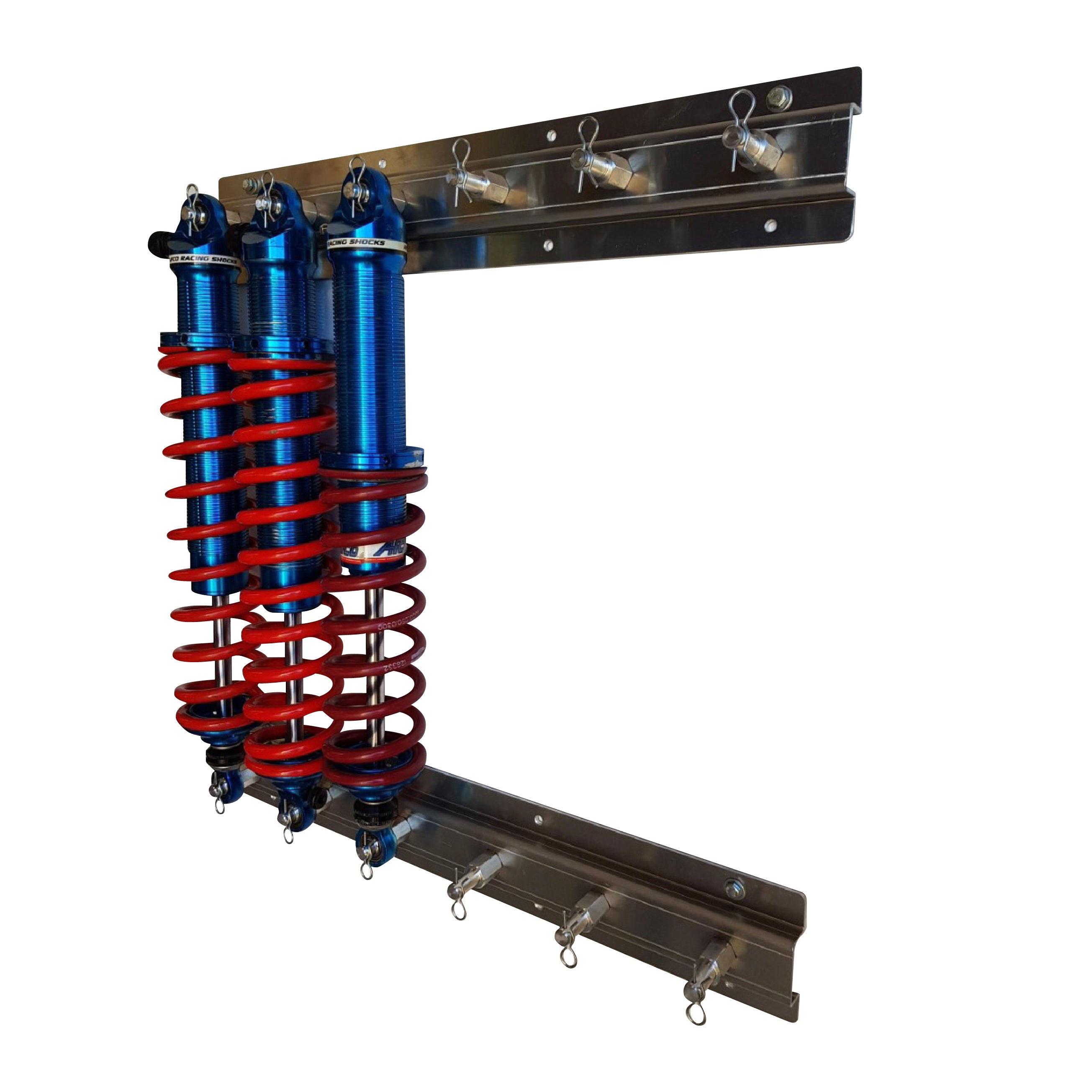 Shock Holder, Wall Mount, "Aluminium" (SOLD INDIVIDUALLY)